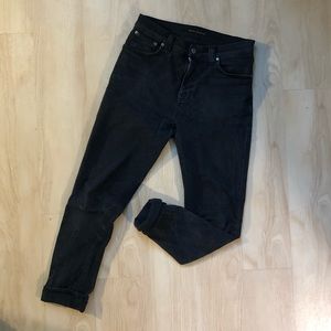 Nudie Jeans Pipe Led ash grey jeans. Size 30 x 32.